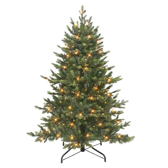 6 Pack: 4.5ft. Pre-Lit Royal Majestic Douglas Fir Artificial Christmas Tree, Clear Lights
